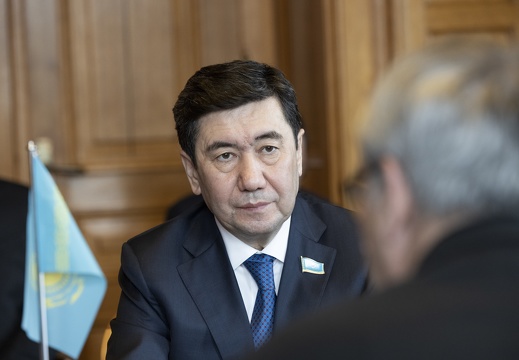 Offizieller Besuch S.E. Herr Yerlan KOSHANOV,  Kasachstan, Präsident des Mazhilis 